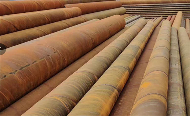 1524螺旋焊管，600螺旋鋼管，鋼材場(chǎng)焊管廠家，給水防腐螺旋管